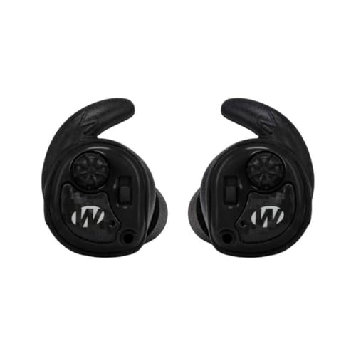 Walker's Isolator in-Ear Electronic Hearing Protection Earbuds 25 NRR with Amplified Sound Awareness, Secure-Lock Fit | Amplified Sound Awareness, Secure-Lock Fit
