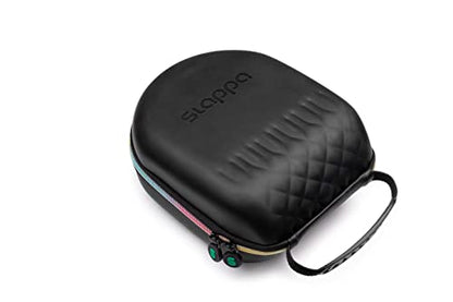 Slappa Gaming Headphone Case with Reinforced Carry Handle & RGB Styled Zipper; Fits Most Folding & Non-Folding Headsets (SL-GAMR-HP-RGB)