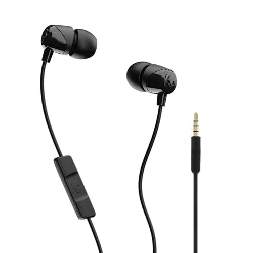 Skullcandy Jib Wired Earbuds with 3.5mm AUX Plug - Black - color: Black, size: 1 Pack