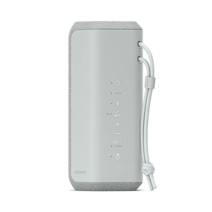 Sony SRS-XE200 X-Series Wireless Ultra Portable-Bluetooth-Speaker, IP67 Waterproof, Dustproof and Shockproof with 16 Hour Battery and Easy to Carry Strap, Light Gray - color: Light Gray