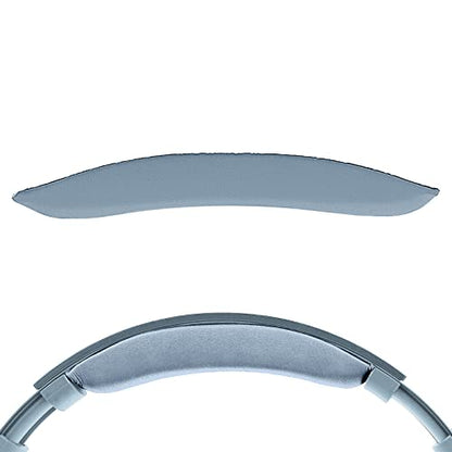 Geekria Protein Leather Headband Pad Compatible with Sony MDR-100ABN Headphones, Replacement Band Repair Part (Moonlight Blue) - color: Moonlight Blue