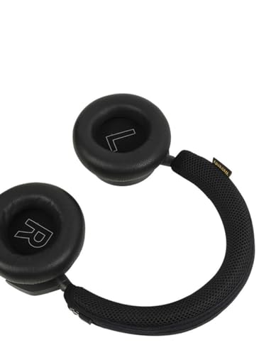 Protective Headband Cover Case Compatible with B&O Beoplay H9i/H9 Headphones,Headband Cushion Protector Pad Compatible with B&O Beoplay H8/H7/H6 with Zipper (Black) - color: Black
