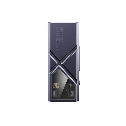 FiiO/JadeAudio KA13 Portable DAC Dongle, USB-C Adapter, 3.5mm and 4.4mm Outputs Compatible with Android/iOS System/PC/Music Players, PCM 384kHz/32bit | DSD256 550mW high Power (Black) - color: Black