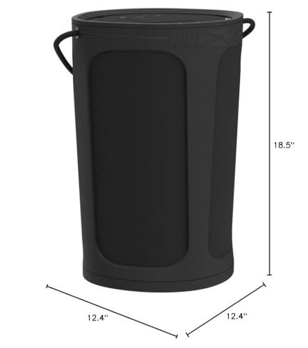Altec Lansing Soundbucket XL - Waterproof Bluetooth Speaker with Customizable LED Lights, Qi Wireless Charging, 20 Hours Playtime & 100 Foot Range - style: Soundbucket XL