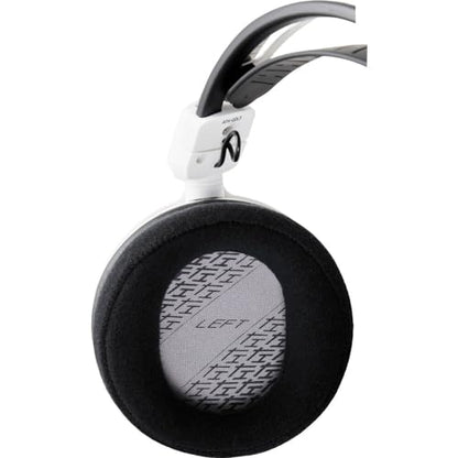 Audio-Technica Consumer ATH-GDL3 Open-Back Over-Ear Gaming Headset with Microphone Bundle with Headphone Accessories (White)