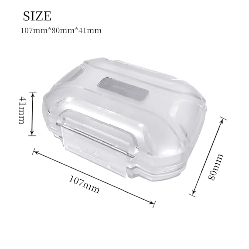 Headphones Case, in Ear Monitor Case for Earphones, Waterproof Earphone Travel Carrying IEMS Case, Portable Earbud Hard Case Storage Bag Suitable for KZ ZS10 Pro/ZS10 Pro X/ZS12 Pro X/ZST/CCZ Melody
