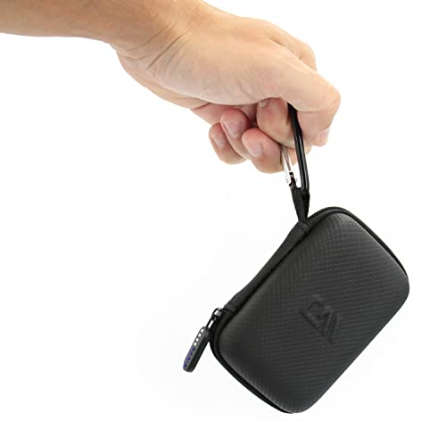 CASEMATIX Mic Case Compatible with Rode Wireless ME Clip-on Wireless Microphone System and Accessories - Carrying Case Only
