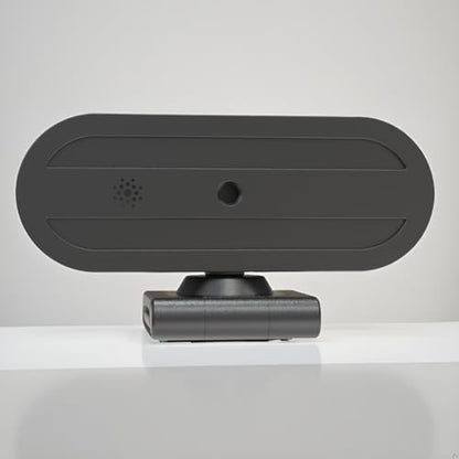 W4 2K Autofocus Webcam with Dual Mics & LED Light - color: Black-W4 2K Autofocus