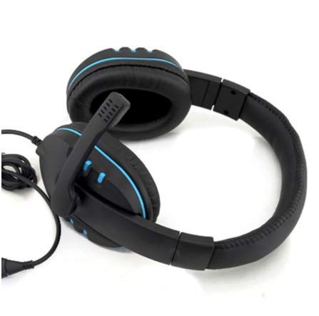 Over Ear Headphones, Stereo Lightweight Adjustable Wired Headset