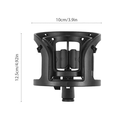 Microphone Shock Mount Mic Clip Holder with 5/8 to 3/8 Adapter -Universal USB Condenser Mic Isolation Clip for Studio Recording Podcasting Live Streaming | Shock Mount Microphone Holder, Universal USB Condenser Mic Isolation Clip for Studio Recording Podc