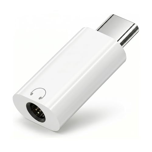 FRIGRAF 1PACK USB C to 3.5mm Audio Adapter, Type C to Headphone Jack Dongle | Hi-Fi USB C to Aux Adapter Compatible with iPhone 17 16 15 Pro/Pro Max/Plus, Samsung Galaxy S26 S24 Pixel, iPad Pro, MacBook - size: 1-Pack