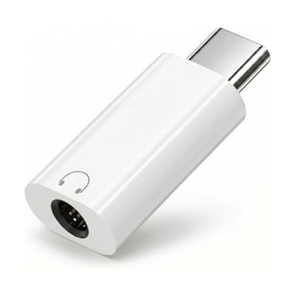 FRIGRAF 1PACK USB C to 3.5mm Audio Adapter, Type C to Headphone Jack Dongle | Hi-Fi USB C to Aux Adapter Compatible with iPhone 17 16 15 Pro/Pro Max/Plus, Samsung Galaxy S26 S24 Pixel, iPad Pro, MacBook - size: 1-Pack