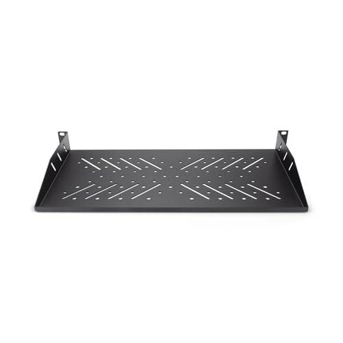 On-Stage RVS1000 1U Vented Rack Shelf, 9 inches