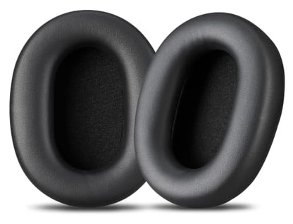 AHG Accessory House Global Premium Replacement Ear Pads Compatible with Sony WH-CH720N / WH-CH710N Headphones Premium Protein Leather Ear Cushions, Easy DIY Fit, Soft High-Density Foam (Black) - color: Black