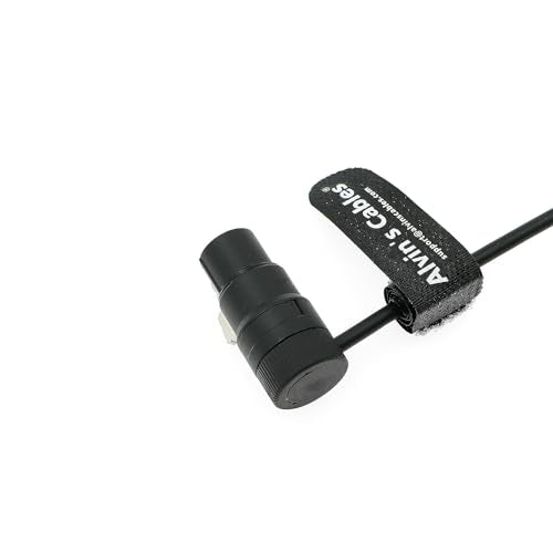 Alvin's Cables Rotatable Low-Profile XLR 3 Pin Male to Female Cable Original Connector Balanced Microphone Audio Cord - size: 18 inches