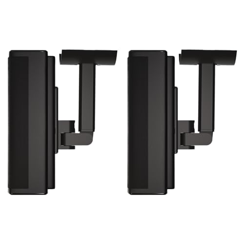 (2 Pack) Adjustable Speaker Wall Mount for Bose Cube Speaker, Ceiling & Wall Mount for Bose UB-20, UB-20 Series II, WB-50 II, Lifestyle, Soundtouch Series, Cinemate, Acoustimass Series Black - color: Black