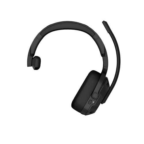 Garmin dēzl™ Headset 110, Premium Trucking Headset | Single-Ear Wireless Trucking Headset, Active Noise Cancellation, Memory Foam Ear Pad, Built-In Flashlight - style: Single-Ear