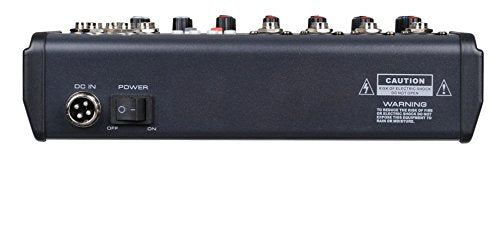 Audio2000'S AMX7322 Six-Channel Audio Mixer with USB Interface, DSP Processor, and Phontom Power - style: 6-Channel Mixer with Bluetooth & Sound Effect