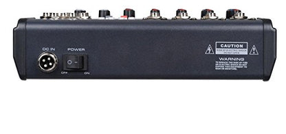 Audio2000'S AMX7322 Six-Channel Audio Mixer with USB Interface, DSP Processor, and Phontom Power - style: 6-Channel Mixer with Bluetooth & Sound Effect