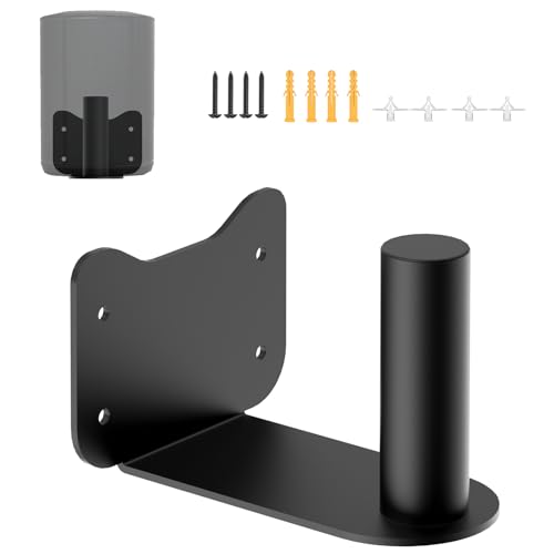 Speaker Wall Mount for Bose S1 Pro/S1 Pro+, Hidden Wall Mount Speaker Bracket for Bose, Black
