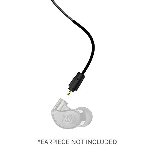 MEE Audio MX PRO Series M6 PRO 72-inch Extended-Length Stereo Audio Cable (Black) - color: Black, size: 72 inches, style: Stereo Audio Cable