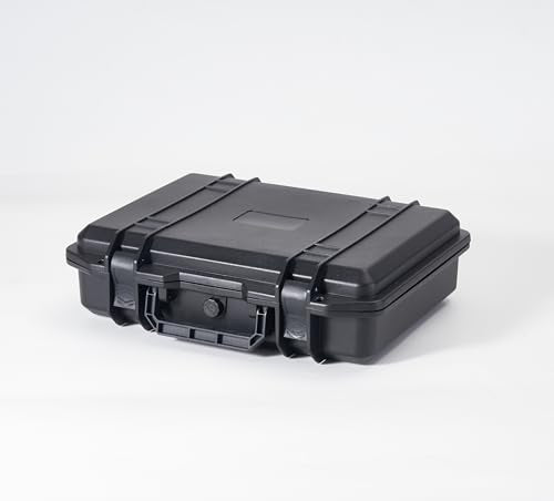Wireless Microphone Carrying Storage Case Compatible with JBL Wireless Two Microphone System, for JBL PartyBox Wireless Mic, Portable Waterproof Protective Hard Case,Customizable Pre-Diced Foam