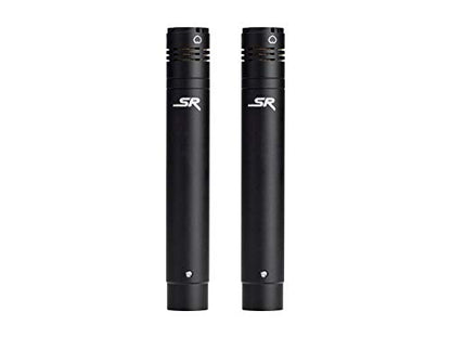 Monoprice Stage Right Series Small Pencil Condenser Microphones (625907), Black