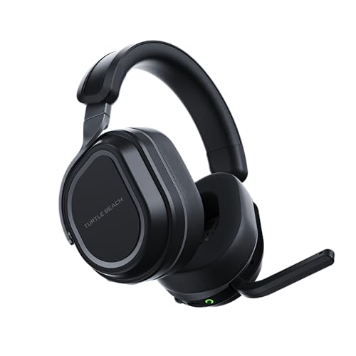 Turtle Beach Stealth 700 Wireless Multiplatform Gaming Headset for PC & PS5 | PlayStation, PS4, Mobile, Bluetooth, 24-Bit Audio, 60mm Dual Drivers, 80-Hr Battery, Noise-Cancelling Flip-to-Mute Mic, Black