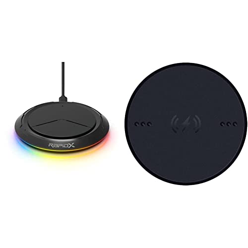 Prismo RGB Wireless Charger + Razer Wireless Charging Puck for Basilisk V3 Pro Gaming Mouse