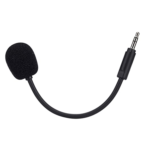 UNCLE LIGHT Replacement Game Mic for Logitech G735 Gaming Headset on PS4 PS5 PC, 3.5mm Detachable Boom Microphone