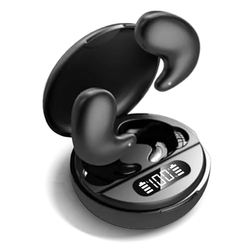 Bluetooth 5.4 Sleep Earbuds Wireless in Ear Light-Weight Headphones Mini Sleep Headphones Small Design for Sleeping Running Workouts and So On