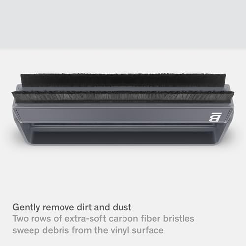 Boundless Audio Record Cleaner Brush - Carbon Fiber Anti-Static Vinyl Brush