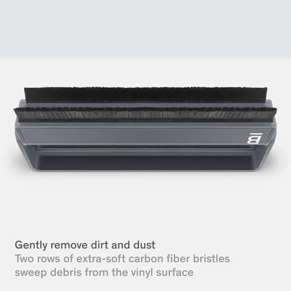 Boundless Audio Record Cleaner Brush - Carbon Fiber Anti-Static Vinyl Brush