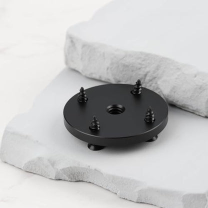 Create idea 2PCS 40x8mm 1/4-20Inch Thread Aluminum Alloy Microphone Stand Mount Adapter