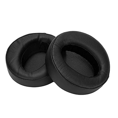 Replacement Ear Pads Cushion for MDRXB950BT Headset Headphone Earpads, Red Earpads Cover with Soft Foam, Comfortable Fit and Enhanced Bass, Black - color: Black