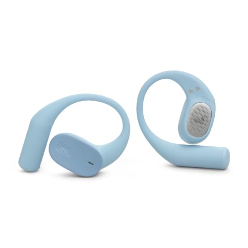 JBL Sense Lite Open Ear Earbuds, True Wireless, Ear Hook Fit - Blue | Water Resistant Sports And Workout Headphones, Up To 8 Hrs Playtime, Clear Calls With Noise Reduction - color: Blue