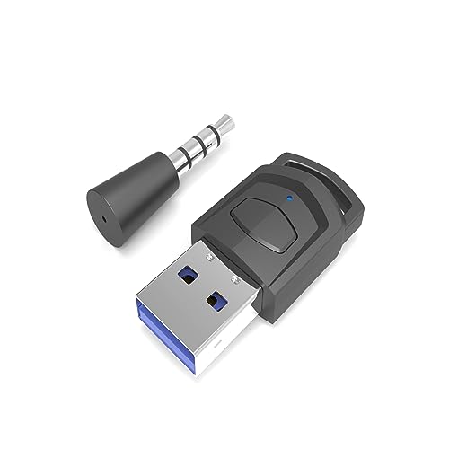 Bluetooth 5.0 Audio Transmitter Wireless Receiver for PS5 Game Console PC