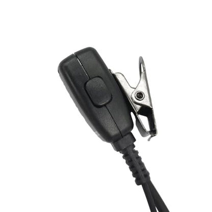 K1 Surveillance Headset with PTT Mic Security Acoustic Tube Earpiece for Baofeng UV-5R UV-82 UV-82HP BF-888S BF-F8HP AR-152 Arcshell Retevis RT21 RT22 RT27 RT68 RT7 H-777 Kenwood 2-Pin Radios
