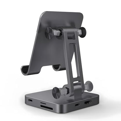 7-in-1 USB C Hub Stand for MacBook, 100W PD, 4K HDMI, USB 3.0, SD TF, Audio