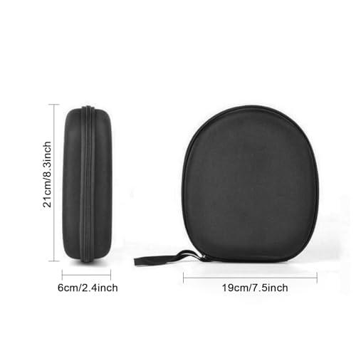 Headphone Carrying Case, Universal Hard Headphones Storage Bag Pouch Organizer Large Carrying Headphones Case Compatible with Sony/JBL/Soundcore Anker/Bose/BERIBES/KVIDIO Wireless On-Ear Headphones