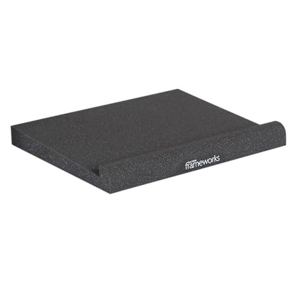 Gator Frameworks Pair of (2) Acoustic Foam Isolation Pads for Studio Monitors, Fits 8" Speakers (GFW-ISOPAD-LG) - size: Large