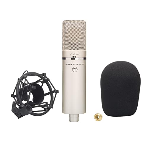 Concourse Series TAC1100 Multi-Pattern Cardioid Condenser Microphone, Large Diaphragm for Vocal Recording, Podcasting, and Streaming, XLR Output