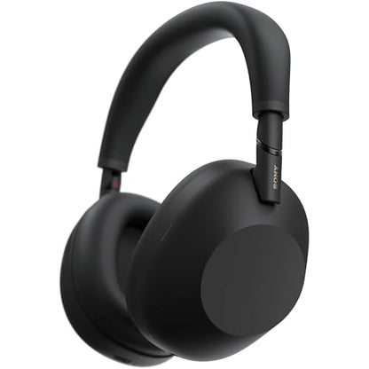 Sony WH-1000XM6 Wireless Noise Canceling Headphones, HD NC Processor QN3, 12 Mics, Adaptive NC Optimizer, Black, with Headphone Stand, 1-Year Warranty - color: Black