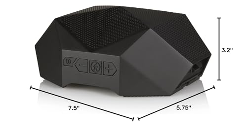 Outdoor Tech Turtle Shell 4.0 Portable Rugged Wireless Bluetooth Speaker with 360 Degree Sound Hi-Fi Audio IPX7-Rated Waterproof Dustproof and Shockproof - style: Turtle Shell 4.0