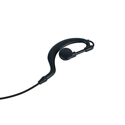 Caroo G-Shape Earpiece Compatible with Motorola CP200 Radio | walkie talkie headset with PTT microphone compatible with Motorola CLS1410 RDM2070d CP185 BPR40 2-pin radios
