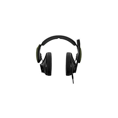 Sennheiser GSP 550 PC Gaming Headset with Dolby 7.1 Surround Sound, Flip-to-Mute microphone, USB connectivity for Dekstop and Laptop compatibility, Open-back ear cups, breathable fabric Headset, black