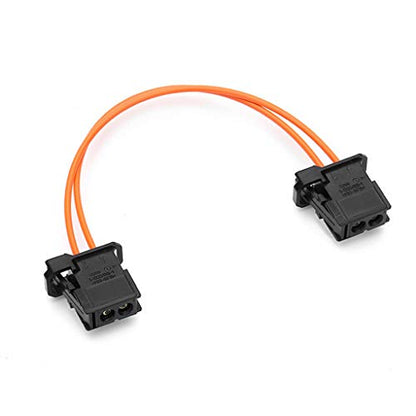 Most Fiber Optical Female Male Adapter Rings Bypass Cable Adapter for Radio and Sound Speakers Cable Right Angles