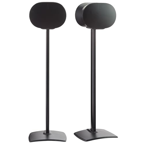 Sanus Wireless Speaker Stands for Sonos ERA 300™ (Black) - Pair, Perfect Stand Setup for Easy and Secure Mounting of New Sonos Era 300™ Speakers - OSSE32-B2 - color: Black Pair