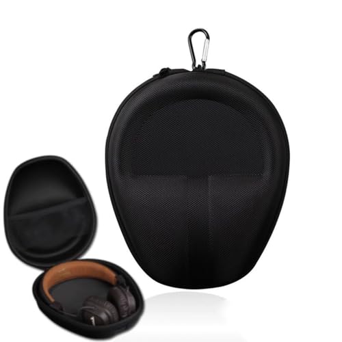 Hard Headphone Case for Sony WH-CH520 WH-CH720N MDR7506 WH-1000XM4 WH-1000XM5 WH-CH700N WH-XB910N XB950B1, Bose QC 35, Pioneer DJ CUE1, JBL, OneOdio, Philips Over Ear Headphones Headset Case (Black)