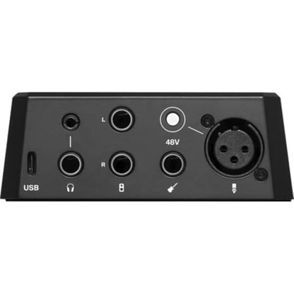 Lewitt CONNECT 2 USB-C Audio Interface Bundle with Polsen HPC-A30 Closed-Back Studio Monitor Headphones XLR- XLR Cable